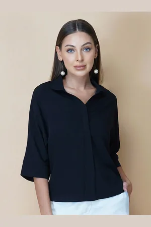 RAASSIO Extended Sleeves Shirt style Top
