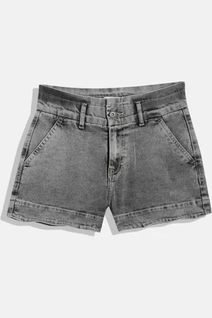 Roadster Girls Regular Fit Denim Shorts
