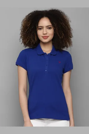 Allen Solly Blue Shirt Style Top