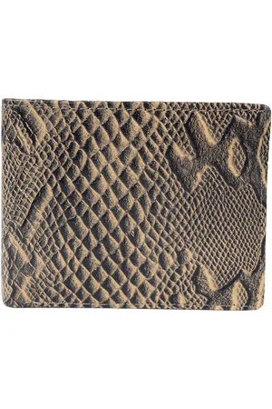 Cimoni Printed Leather Short Two Fold Wallet