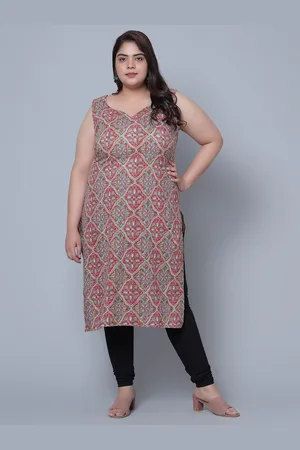Bani Women Plus Size Ethnic Motifs Printed Kurta