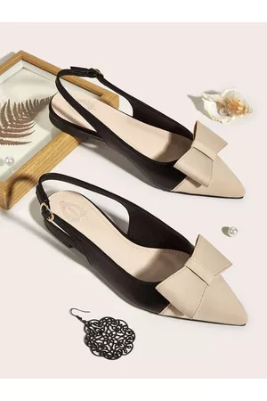 Shoetopia Girls Ballerinas With Bows Flats