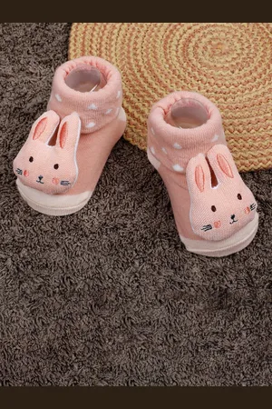 Baby Moo Infants Kids Bunny Cotton Socks Booties