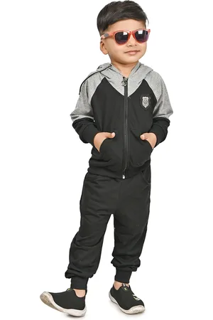 BAESD Boys Colourblocked Jacket with Trousers