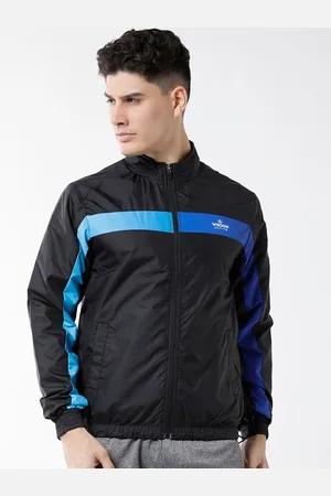WROGN Men Mock Collar Sporty Jacket