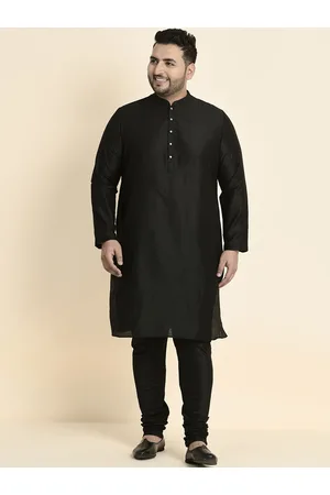 MONK JEANS Men's Solid Cotton Plus Size Nehru Jacket/Waistcoat For Festive  Occasion (Black)