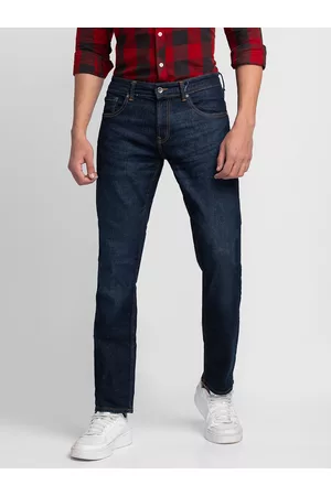 SPYKAR Men Ricardo Mid-Rise Relaxed Fit Light Fade Stretchable Jeans