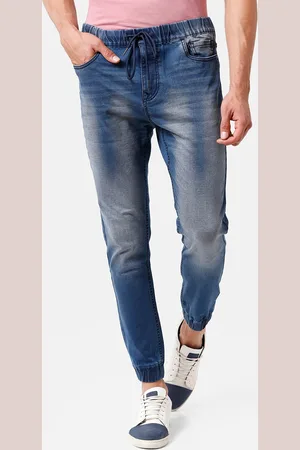 WROGN Men Blue Joggers Trousers