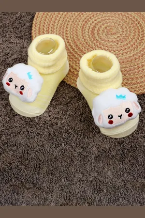 Baby Moo Infants Kids Sheep Cotton Socks Booties