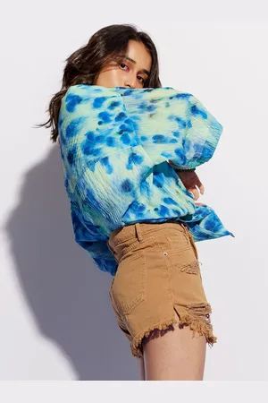 FREAKINS Women High-Rise Shorts