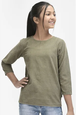 Crimsoune Club Round Neck Pure Cotton Top