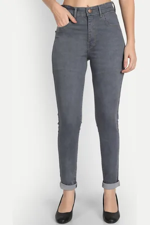 AngelFab Women Skinny Fit Mid-Rise Stretchable Jeans