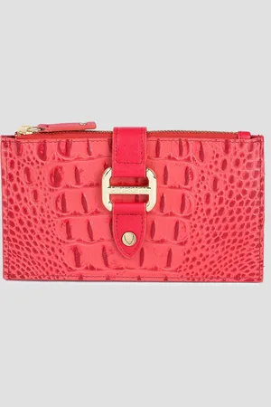 Hidesign Women Animal Textured Leather Two Fold Wallet