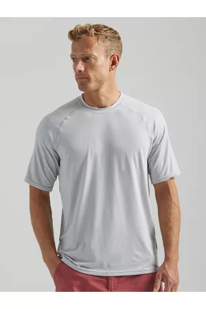 Wrangler Round Neck Raglan Sleeves Sports Cotton T-shirt