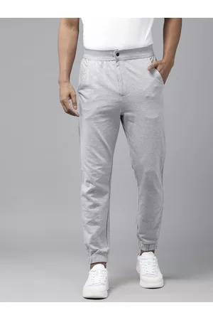 Buy Pepe Jeans Black Cotton Slim Fit Printed Jogger Pants for Mens Online   Tata CLiQ