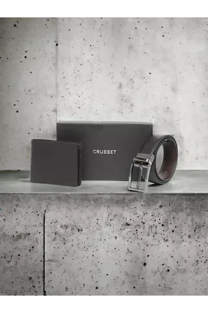 CRUSSET Men Textured Accessory Gift Set RCB4780
