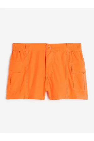 H&M Girls Pure Cotton Cargo Shorts