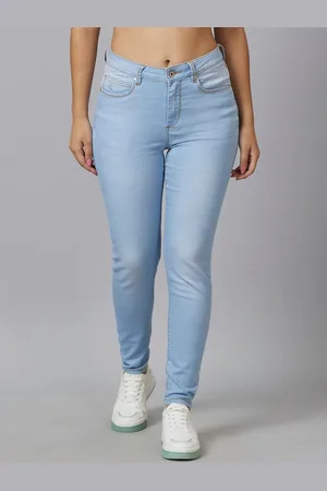Being Human Women Mid-Rise Skinny Fit Light Fade Jeans