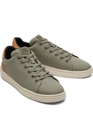TOMS Men Lightweight & OrthoLite EcoLT-Hybrid Canvas Contrast Sole Sneakers