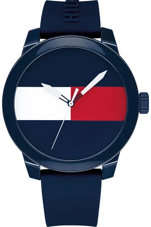 Tommy Hilfiger Men Navy Blue & White Analogue Watch TH1791322W