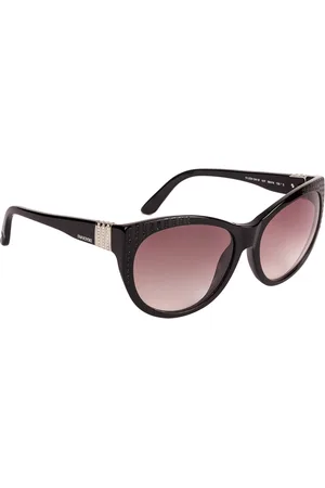 Swarovski Women Purple Cateye Sunglasses SK0087 58 01F