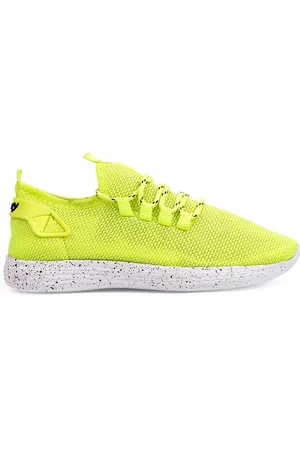 BXXY Women Mesh Lace-Ups Running Non-Marking Shoes
