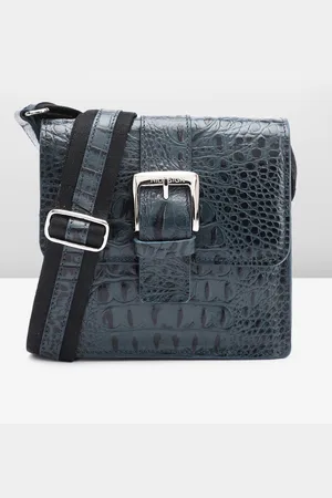 Hidesign Women Textured Leather Sling Bag