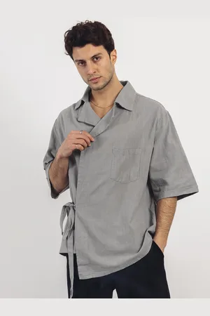 Catch Pure Cotton Wrap-Style Shirt