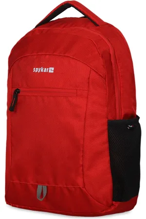 SPYKAR Men Red Solid Backpack