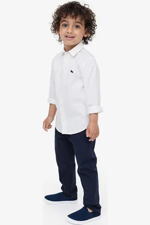 H&M Boys Pure Cotton Twill Chinos