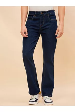 High Star Men Bootcut Mid-Rise Stretchable Jeans
