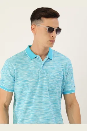 Peter England Men Polo Collar Cotton Slim Fit T-shirt