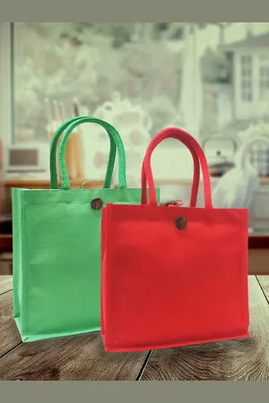 earthbags Set Of 2 Oversized Shopper Tote Bag