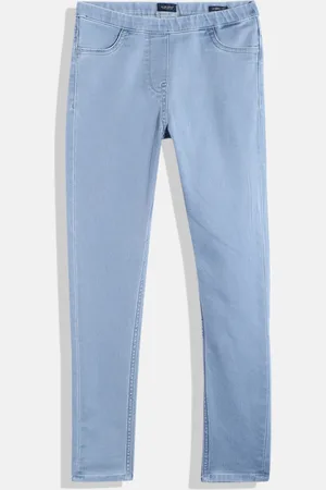 Allen Solly Girls Jegging Fit Denim Jeggings