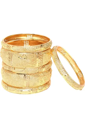 Anouk Set Of 6 Gold-Plated Bangles