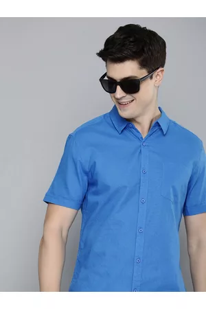 HERE&NOW Men Slim Fit Opaque Casual Shirt