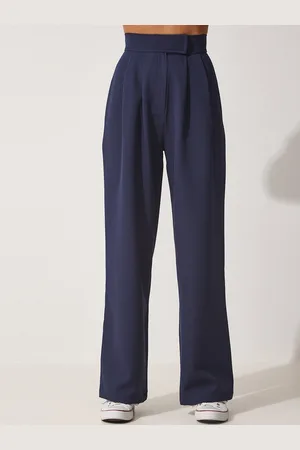 Happiness istanbul Women Pleated Trousers
