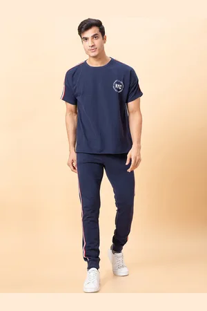 Globus Navy Blue Sports Cotton Co-Ords