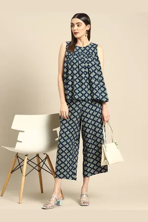 Anouk Printed Top with Trousers