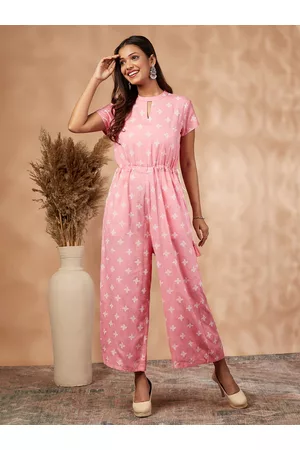 IMARA Printed Basic Jumpsuit