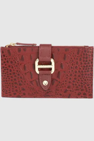 Hidesign Women Animal Textured Leather Two Fold Wallet