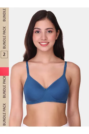 Buy POOJA RAGENEE Pack Of 3 Full Coverage T Shirt Bra All Day