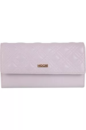 All Things Mochi Women Textured PU Three Fold Wallet