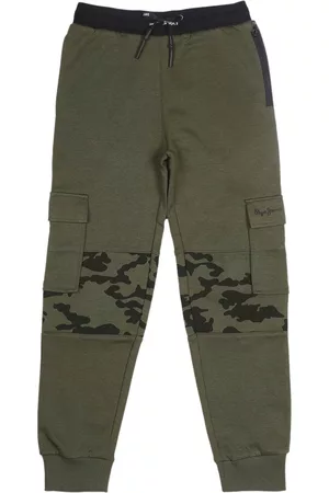 Pepe Jeans Boys Camouflage Printed Joggers