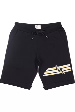 Pepe Jeans Boys Typography Printed Casual Shorts