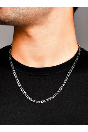 Buy The Roadster Lifestyle Co Men Silver Plated Chain - Necklace And Chains  for Men 15622530