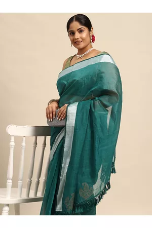 Sztori Zari Pure Cotton Bhagalpuri Saree