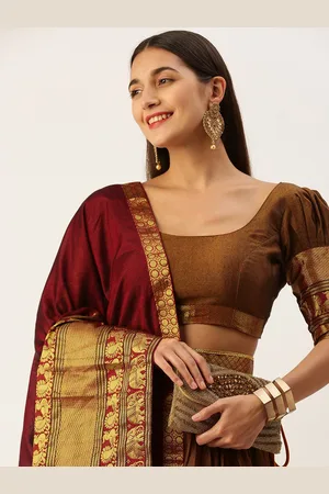 LOOKNBOOK ART Unstitched Lehenga & Blouse With Dupatta