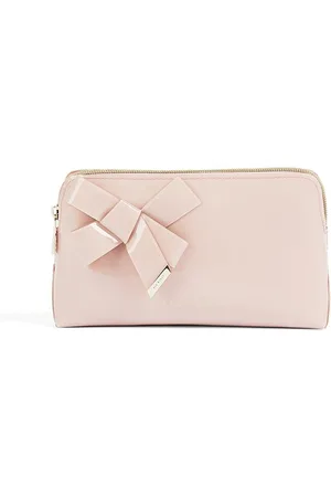 Buy Ted Bakeree Curve Bow Make up Bag in Black, Light Pink, Curve Bow Make  up Bag Online at desertcartParaguay