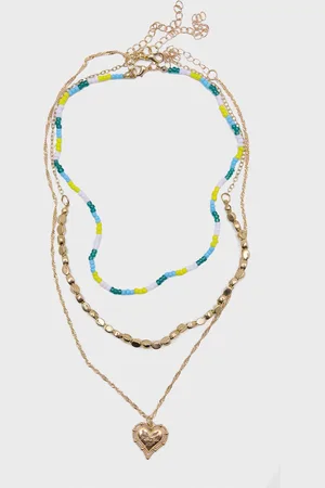 20Dresses 3Pcs Gold-Plated Necklace